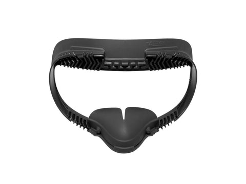 Fitness Facial Interface and Foam Set for Meta / Oculus Quest 2 (Dark Grey and Black)
